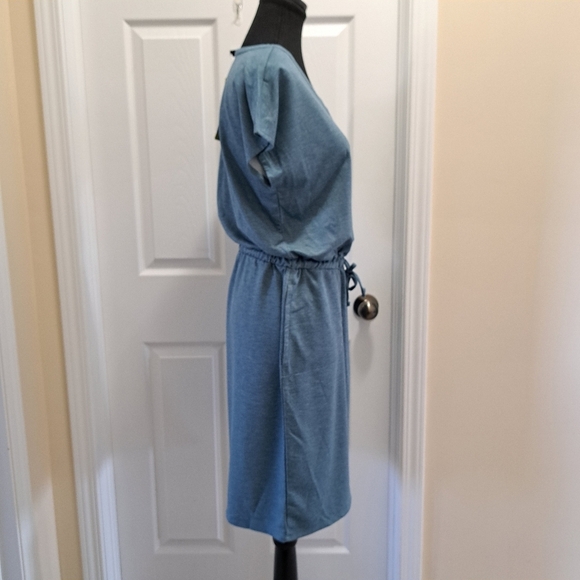 32 Degrees Cool Blue Casual Dress Women's Small Stretch Dress Sporty - Picture 4 of 16